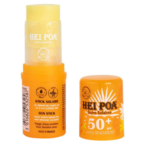 Stick Solaire Visage SPF50+ au Monoï de Tahiti 15 g