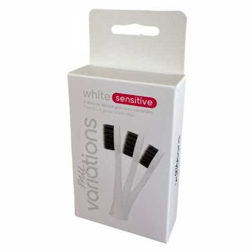 Tête de Brosse Gencives Sensibles blanches x3