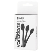 Pack 3 Têtes Brosse à Dents Noir