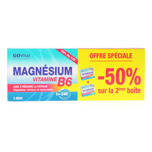 URGO Urgovital Magnesium Vitamine B6 - 50 % sur la 2ème Boite Offre Spéciale-7144 URGO Urgovital Magnesium Vitamine B6 - 50 % sur la 2ème Boite Offre Spéciale-7144