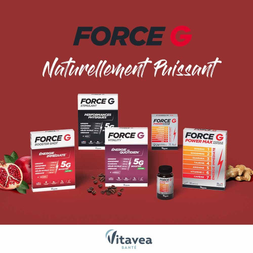 Force G booster shot énergie immédiate 20 ampoules