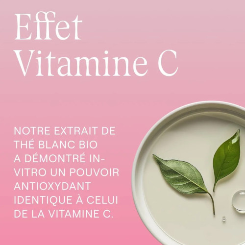 Crème de Jour Lissante à la Rose Musquée & Thé Blanc 40 ml