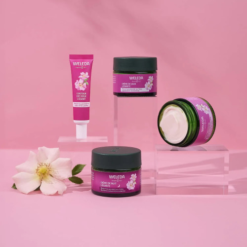 Crème de Jour Lissante à la Rose Musquée & Thé Blanc 40 ml