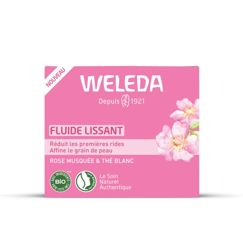 Fluide Lissant à la Rose Musquée & Thé Blanc 40 ml
