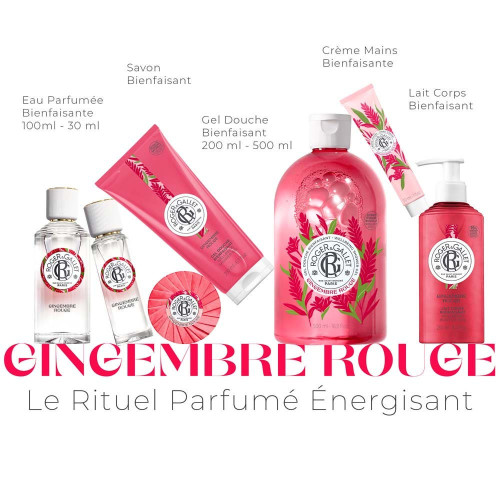 Gel Douche Bienfaisant Gingembre Rouge 500ml