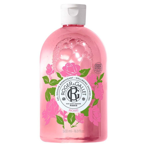 Gel Douche Bienfaisant Rose 500 ml