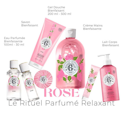 Gel Douche Bienfaisant Rose 500 ml