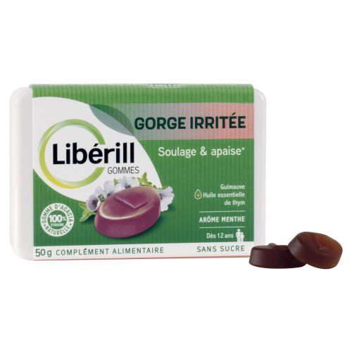 Gorge irritée gommes 50 g