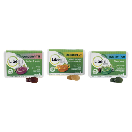Gorge irritée gommes 50 g