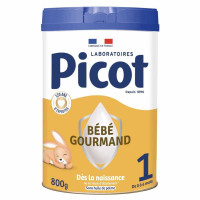 Picot Expert Bébé Gourmand 1er Âge 800g Sans Huile de Palme DHA