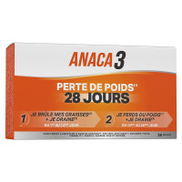 Anaca3 Perte de Poids 28 Jours 56 Gélules Brûle-graisses Naturel