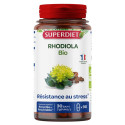 Superdiet Rhodiola Bio 90 gélules - Réduit stress et fatigue - Pharma360