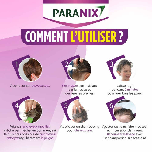 Paranix Express Anti-Poux 95ml Efficace 2 Min Cheveux Sains Pharma360