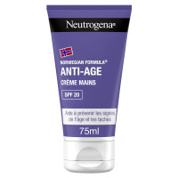 Neutrogena Crème Mains Anti-Âge SPF 20 75ml Hydratation et Protection UV