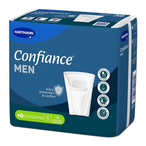Confiance Men Absorption 2G 14 Prot. Discrète Confort Homme - Pharma360