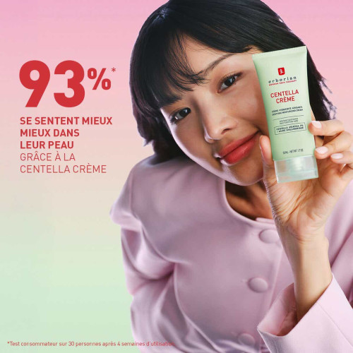 Erborian Centella Crème Hydratante 50 ml Peaux Sensibles Apaisée