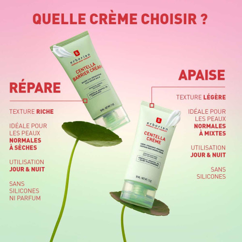 Erborian Centella Crème Hydratante 50 ml Peaux Sensibles Apaisée