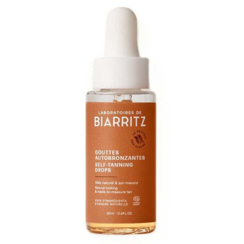 Laboratoires Biarritz Gouttes Autobronzantes BIO 35 ml Teint Ensoleillé