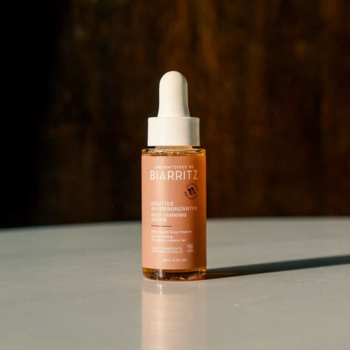 Laboratoires Biarritz Gouttes Autobronzantes BIO 35 ml Teint Ensoleillé