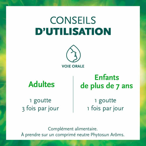 Phytosun Arôms Huile essentielle Lavande Aspic 10ml Antidouleur Naturel