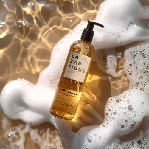 LAZARTIGUE EXTRA Shampoing : Nettoyage Doux - Huile de Dattier - Vegan