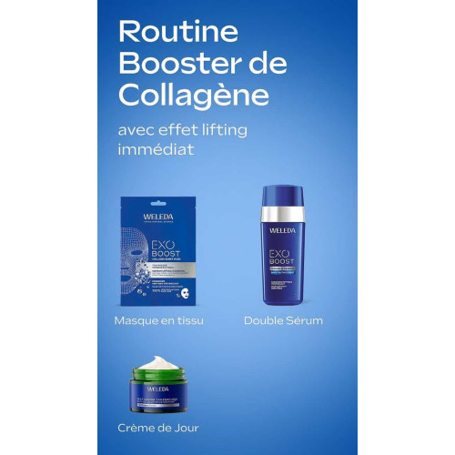 WELEDA Sérum EXO BOOST Gentiane - Anti-âge puissant, +60% collagène