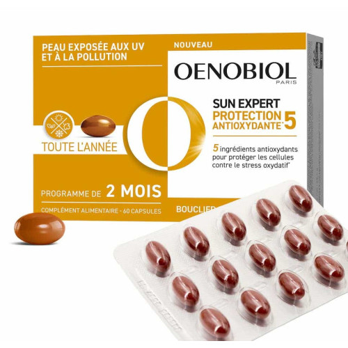 Complément Oenobiol : Antioxydant Soleil & Pollution - 60 Gélules