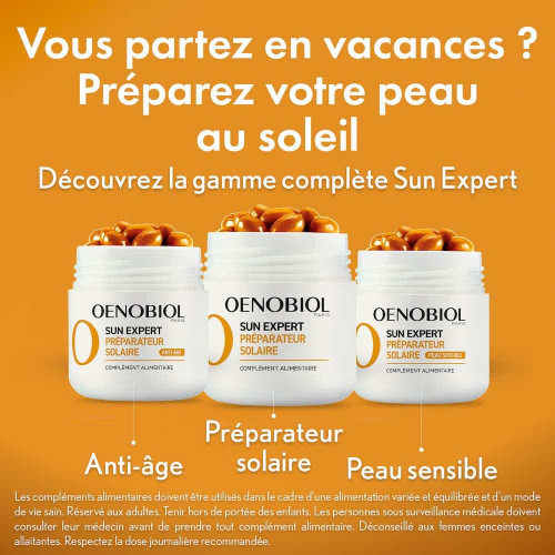 Complément Oenobiol : Antioxydant Soleil & Pollution - 60 Gélules