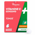 VITAVEA Vit C+Ginseng : Énergie & Vitalité - 24 Cpr Croquables