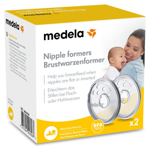 MEDELA Forme-Mammelons Boite de 2 - Préparez l'allaitement avec