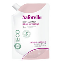 Saforelle Soin Lavant Eco Recharge 400mL - Doux et Économique
