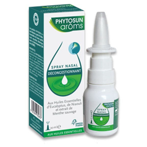 PhytoSun Aroms Spray Nasal 20mL - Décongestionne et Purifie