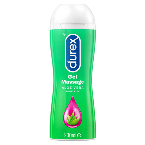 Durex Play Gel Massage Aloe Vera 200mL - Hydratant Apaisant