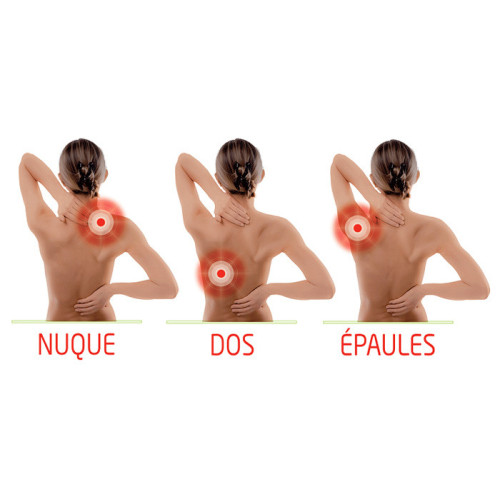 SYNTHOLKINE Patchs Chauffants 4 Patchs - Soulagement Douleurs