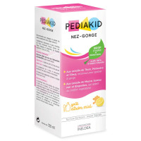 PEDIAKID Nez-Gorge 125mL: Apaise et dégage vos voies respiratoires