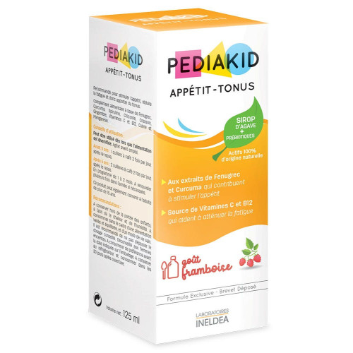 INELDEA PEDIAKID 125mL - Stimule Appétit et Réduit Fatigue
