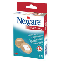 3M Nexcare Blood Stop 14 Pansements - Soulage et Protège Plaies