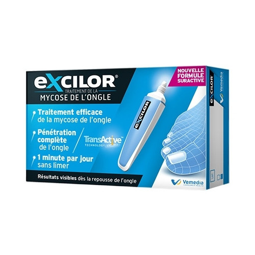 Excilor Stylo Mycose Ongle 400 Applications - Efficacité Rapide