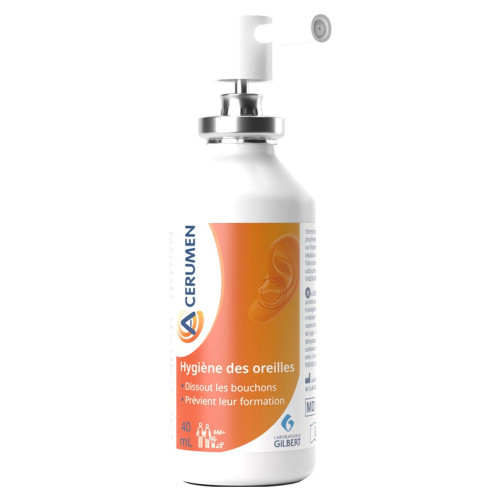Gilbert A-Cerumen 40mL - Hygiène Auriculaire Efficace