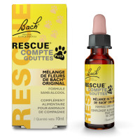 Fleurs de Bach Rescue Remedy Pets 10ml - Apaisez votre animal avec