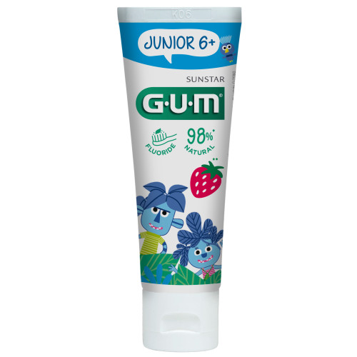 GUM Junior Gel Dentifrice 50ml - Protection Enfants 6 ans+