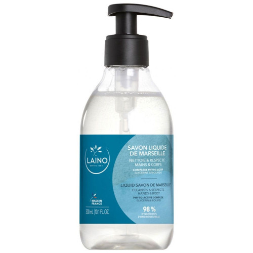 Laino Savon Liquide Marseille 300ml - Nettoyage Doux