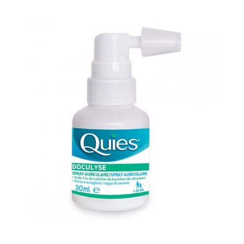 Quies Doculyse 30ml - Elimine Bouchon de Cérumen
