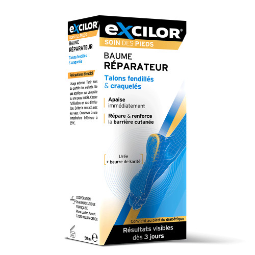 Excilor Baume Talons Fendillés 50mL - Réparation rapide