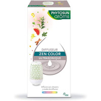 Phytosun Arôms Diffuseur Zen Color Ultrasonique - Assainit et Parfume