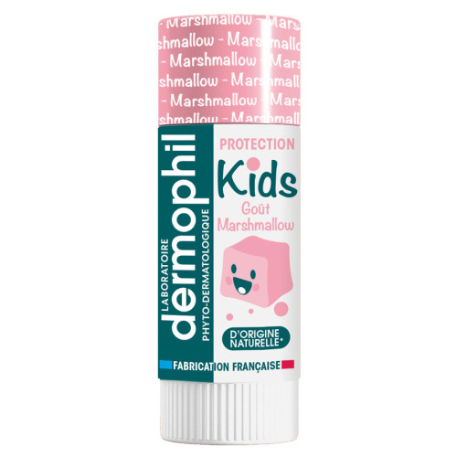Dermophil Kids Protection Lèvres Marshmallow 4g - Soin Hydratant