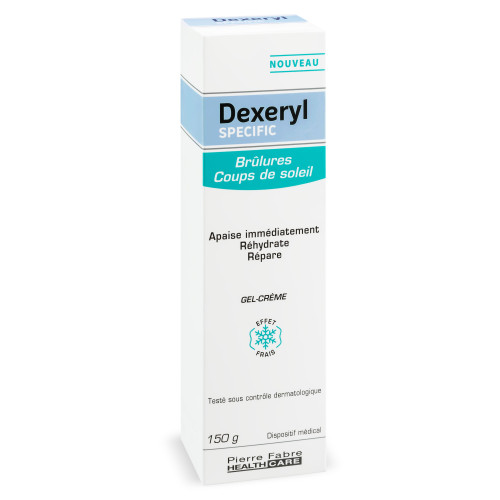 Pierre Fabre Dexeryl 150g - Apaise et Répare Brûlures Soleil
