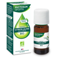 PhytoSun Arôms Citron Jaune Bio 10ml - Huile Essentielle Pure chez