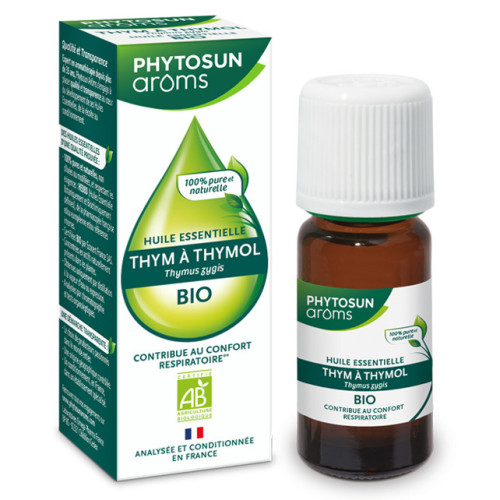 Phytosun Arôms Thym à Thymol Bio 10ml - Huile Essentielle Bio sur
