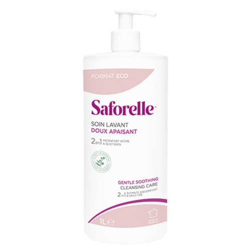 Saforelle Soin Lavant Intime Corporel Bardane 1000mL